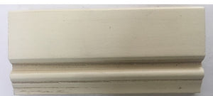 Cristalliera con vetrina in legno 3 ante shabby chic avorio anticato l.170 p.46 h.215 - Mobili 2G