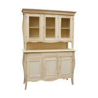 Cristalliera sagomata 3 ante 3 cassetti grezzo 151x50x214 - Mobili 2G