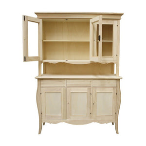 Cristalliera sagomata 3 ante 3 cassetti grezzo 151x50x214 - Mobili 2G