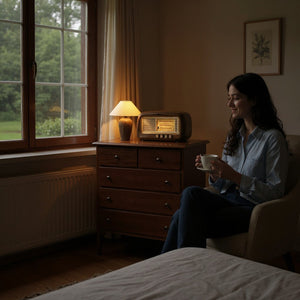 Gruppo como' 2 comodini arte povera tinta noce - Mobili 2G