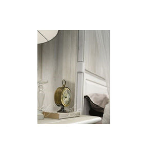 Letto matrimoniale shabby a baldacchino  179x213x210