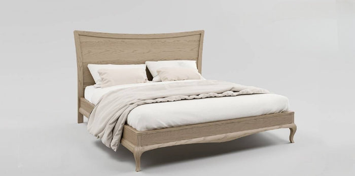 Letto moderno in legno frassino testata legno l.190 p.210 h.127 - Mobili 2G