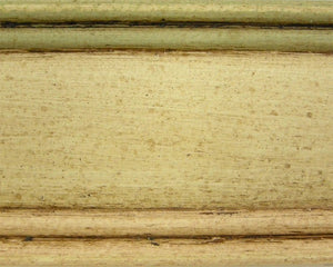 Letto sagomato singolo avorio antico/rosa in legno 99x212x112 (1437) - Mobili 2G