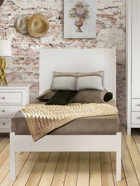 Letto schabby chic singolo 100 x 212 x 115 h