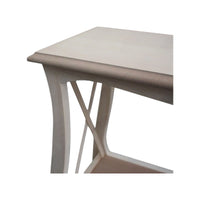 Libreria a giorno 3 ripiani legno grezzo 82x34x91 (3032) - Mobili 2G