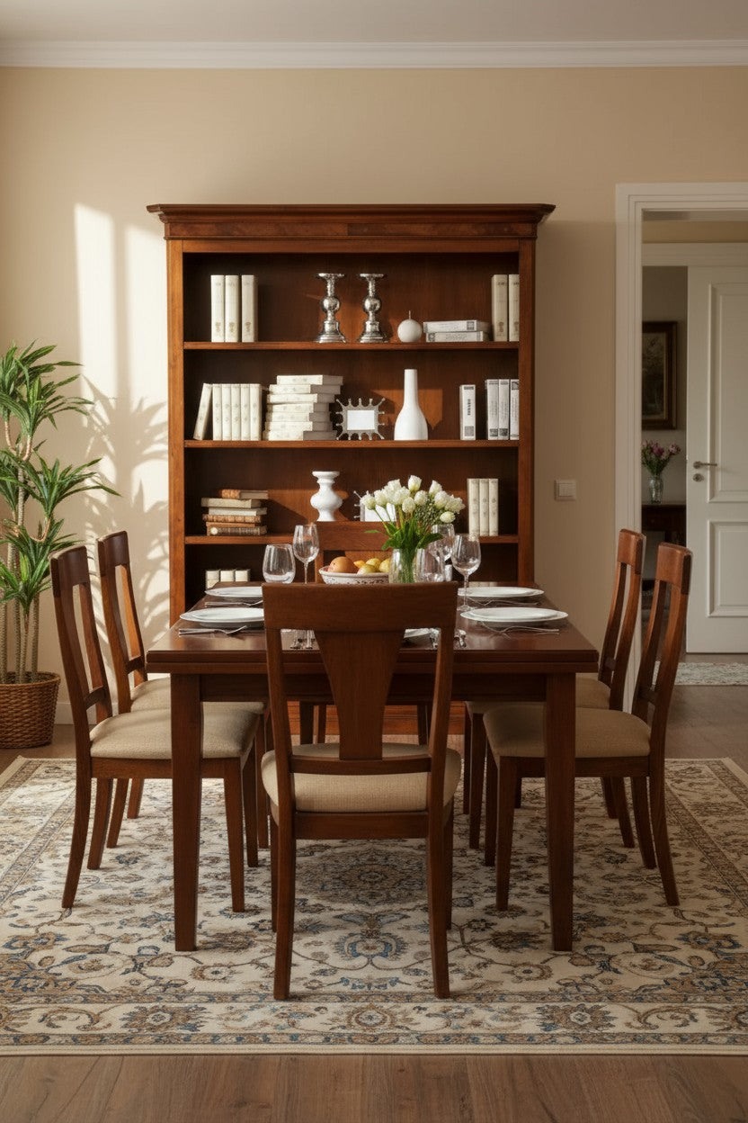 Libreria arte povera in legno bassano l.163 p.45 h.210 - Mobili 2G