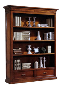 Libreria arte povera in legno bassano l.163 p.45 h.210 - Mobili 2G