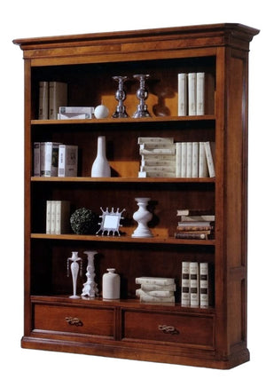 Libreria arte povera in legno bassano l.163 p.45 h.210 - Mobili 2G