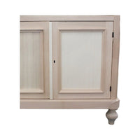Libreria classica 2 porte 2 ripiani legno grezzo 100x40x194 (1519) - Mobili 2G