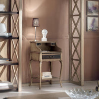Libreria classica crociera legno frassino shabby 229x43x225 - Mobili 2G