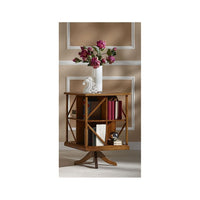 Libreria classica girevole in legno bassano 54x54x81 - Mobili 2G