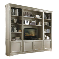 Libreria porta tv classica in legno di vari colori l.257 p.48 h.225 - Mobili 2G