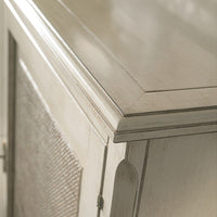 Madia 2 porte 4 cassetti paglia di vienna shabby 200x52x113 - Mobili 2G