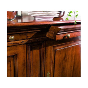 Madia credenza 2 ante in legno tinta noce l 213xp55xh109 - Mobili 2G