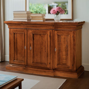 Madia credenza 3 porte in legno arte povera l.175 p.52 h.110 (603) - Mobili 2G