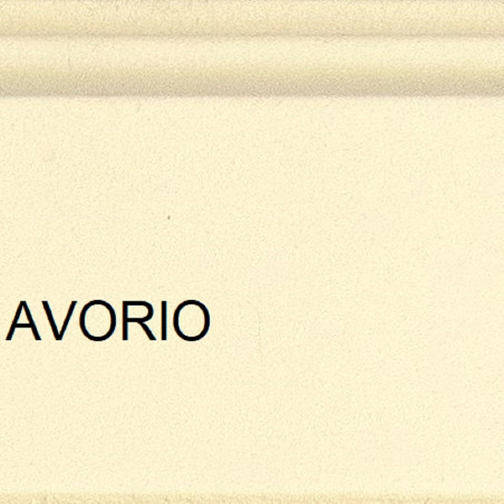 Madia credenza 4 ante 4 cassetti legno shabby avorio 196x43x98h - Mobili 2G