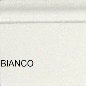 Madia credenza 4 porte legno shabby bianco e noce 205x45x98 - Mobili 2G