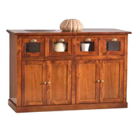 Madia credenza arte povera 4 porte finitura elite l.130 p.50 h.85 - Mobili 2G