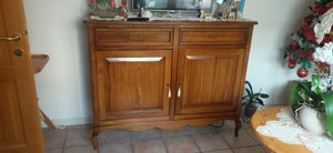 Madia credenza arte povera in legno 2 porte bassano l.145 p.50 h.115 (755) - Mobili 2G