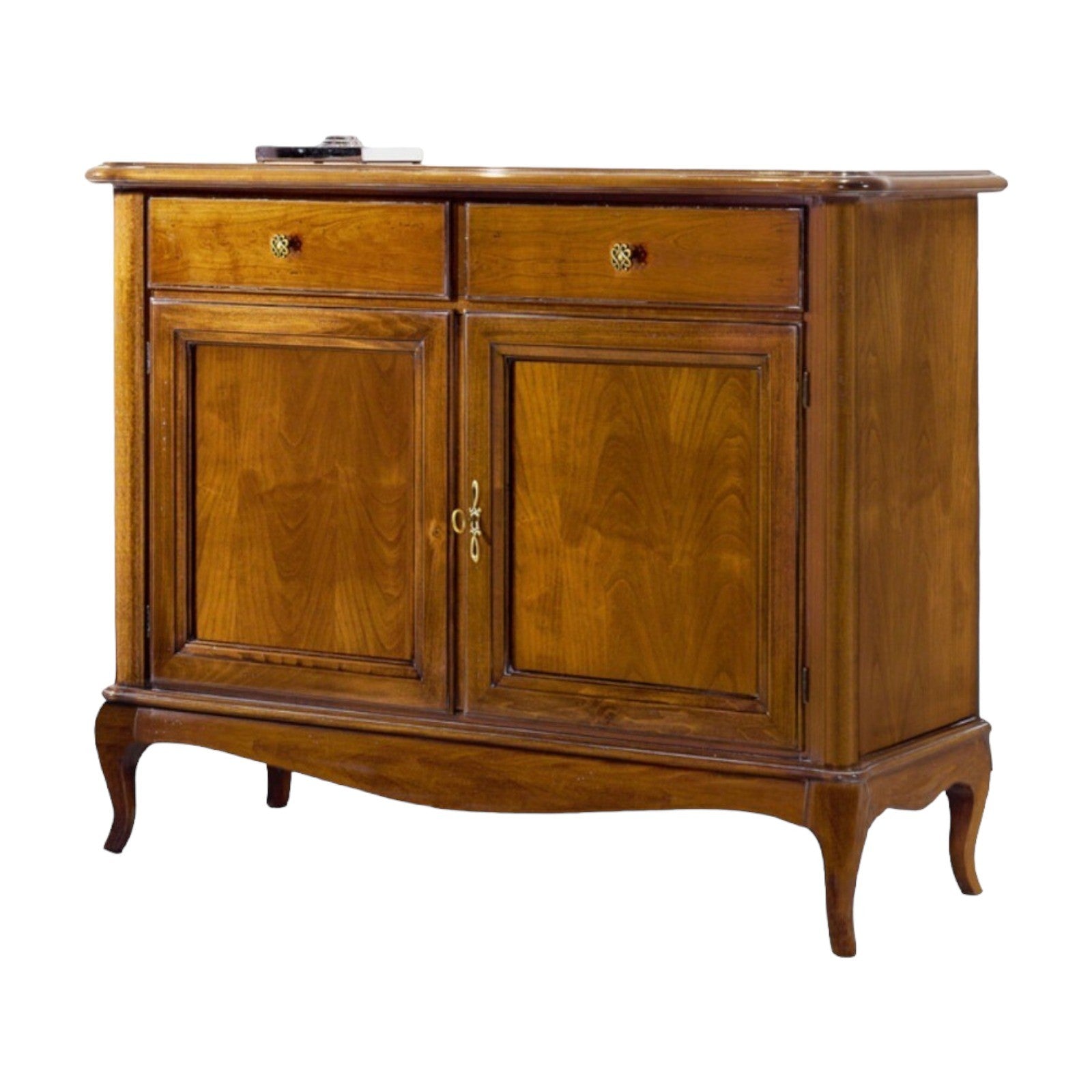 Madia credenza in legno 2 porte finitura bassano l.111 p.44 h.91 - Mobili 2G