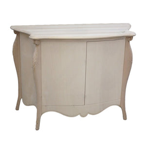 Madia credenza in legno 2 porte  grezza l.122 p.53 h.87 - Mobili 2G