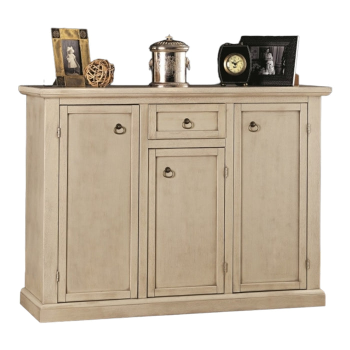 Madia credenza in legno avorio patinato l.120 p.39 h.85