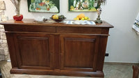Madia credenza in legno finitura bassano 220x115x60 (483) - Mobili 2G