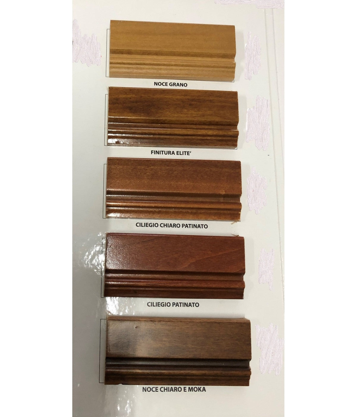 Madia credenza in legno massello 4 ante tinta noce l.245 p.52 h.110 - Mobili 2G