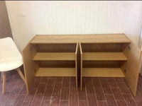 Madia credenza in legno rovere nodato spazzolato l.180x50x87 (891) - Mobili 2G