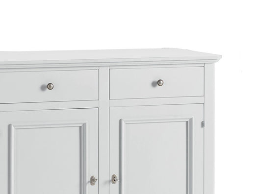Madia credenza napoletana 3 ante bianco sporco l.160p.50.h.102 - Mobili 2G