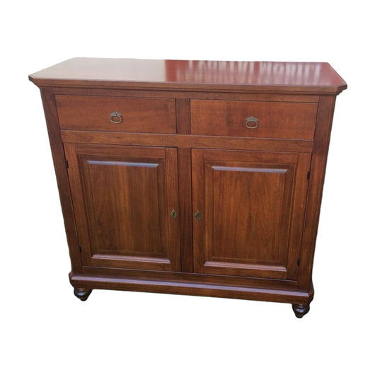 Madia credenza napoletana in legno 2 ante tinta noce 104x43x98 (511) - Mobili 2G