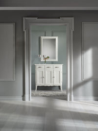 Madia grezza in legno 3 ante 3 cassetti l.105 p.42 h.101