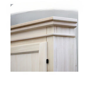 Mobile angolo cantonale classico in legno 1 porta grezzo l.58x58x83 h.198 (808) - Mobili 2G