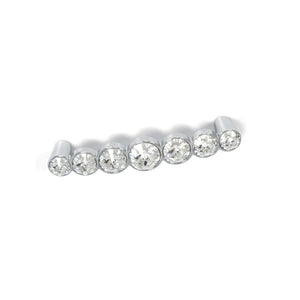 Mobile bagno con doppio lavabo - verde madreperlato 162x58x83