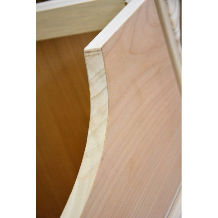 Mobile bagno provenzale in legno grezzo l.111 p.61 h.85 - Mobili 2G