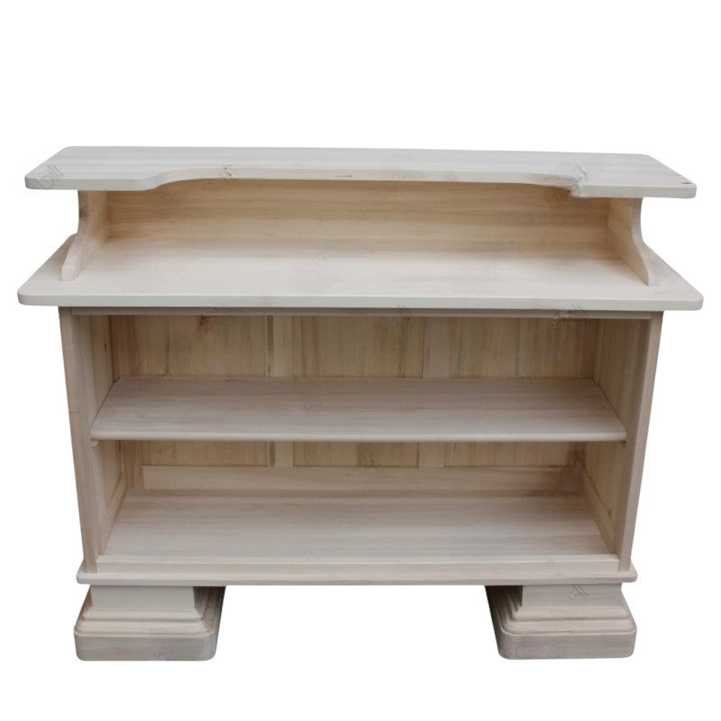 mobile bar arte povera classico in legno grezzo (1223+1224) - Mobili 2G