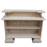 mobile bar arte povera classico in legno grezzo (1223+1224) - Mobili 2G