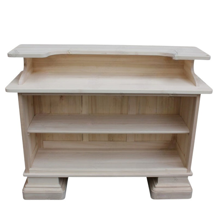 mobile bar arte povera classico in legno grezzo (1223+1224) - Mobili 2G