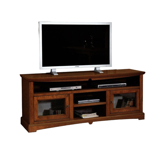 Mobile porta tv goccia legno noce arte povera 170x46x69 - Mobili 2G