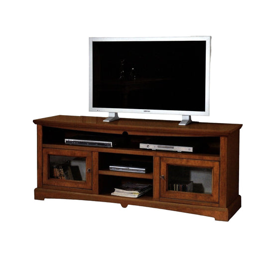 Mobile porta tv goccia legno noce arte povera 170x46x69 - Mobili 2G