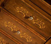 Parete attrezzata porta tv in legno bassano l.298 p.56 h.237