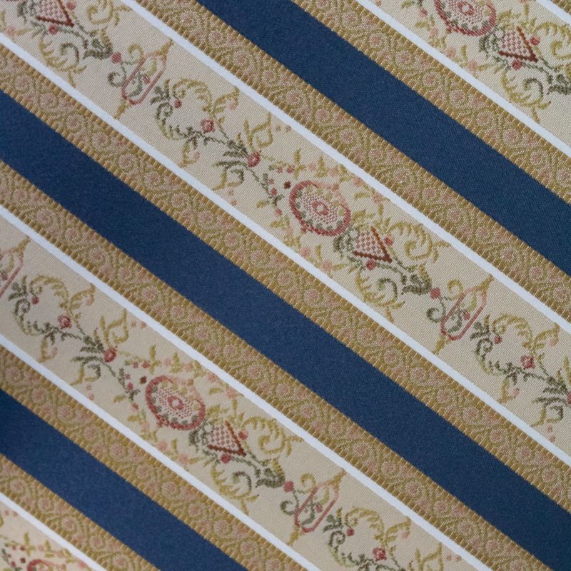 Poggiapiedi imbottito tessuto blu legno shabby bianco 30x20x10 - Mobili 2G