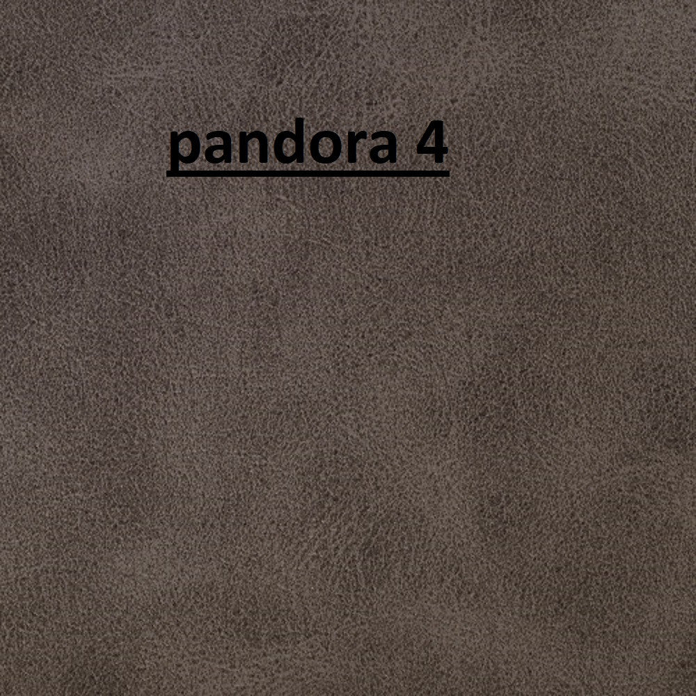 Poltrona girevole con ruote imbottita ecopelle in legno tinta noce l.62 p.55 h.120