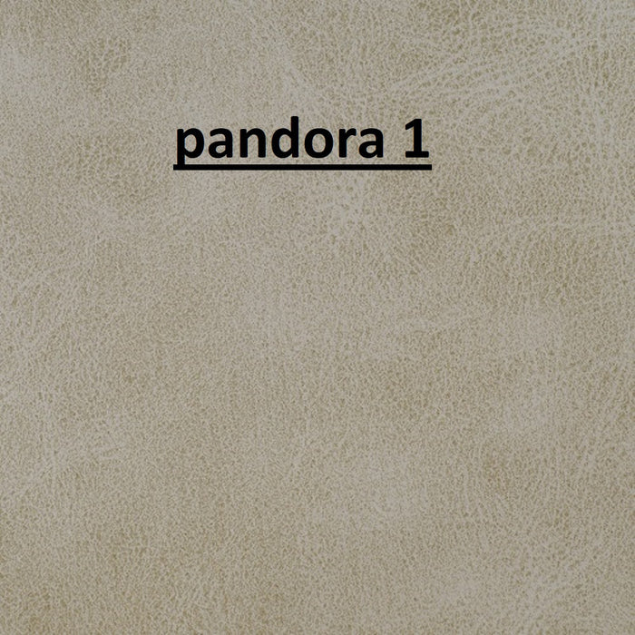 Poltrona imbottita ecopelle in legno tinta noce l.65 p.54 h.108