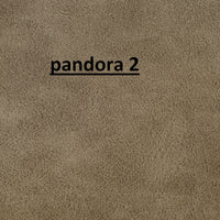 Poltrona imbottita ecopelle in legno tinta noce l.65 p.54 h.108