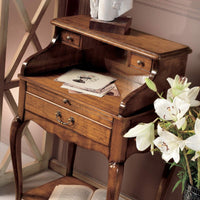 Porta telefono classico in legno bassano 52x36x85 - Mobili 2G