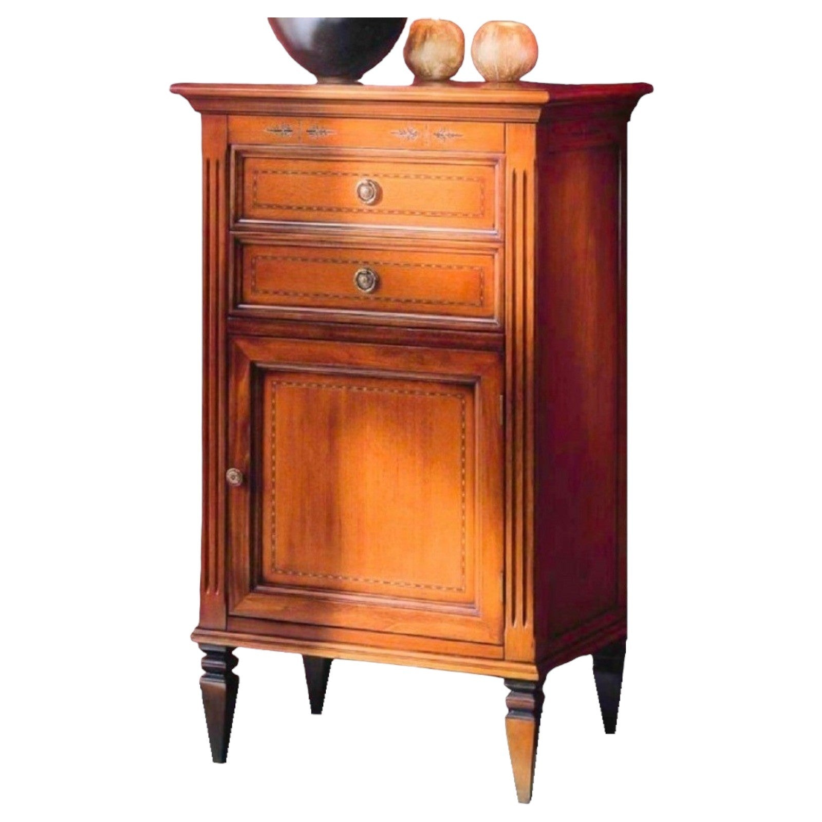 Porta telefono in legno 1 porta finitura bassano l.60 p.41 h.100 - Mobili 2G