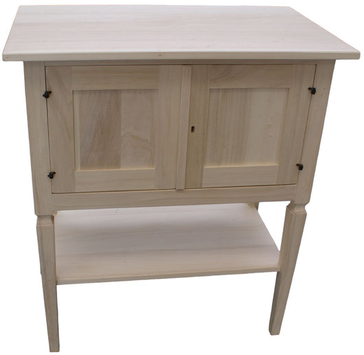 Porta tv 2 porte in legno arte povera grezzo l.75 p.45 h.85 (704) - Mobili 2G