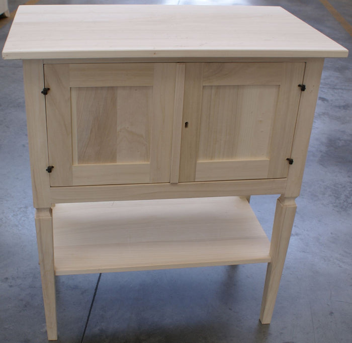 Porta tv 2 porte in legno arte povera grezzo l.75 p.45 h.85 (704) - Mobili 2G