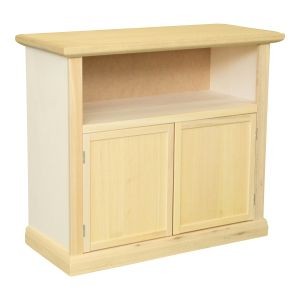 Porta tv 2 porte legno grezzo 84x40,5x75 - Mobili 2G